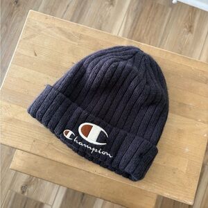 Champion Dark Blue Knit Hat